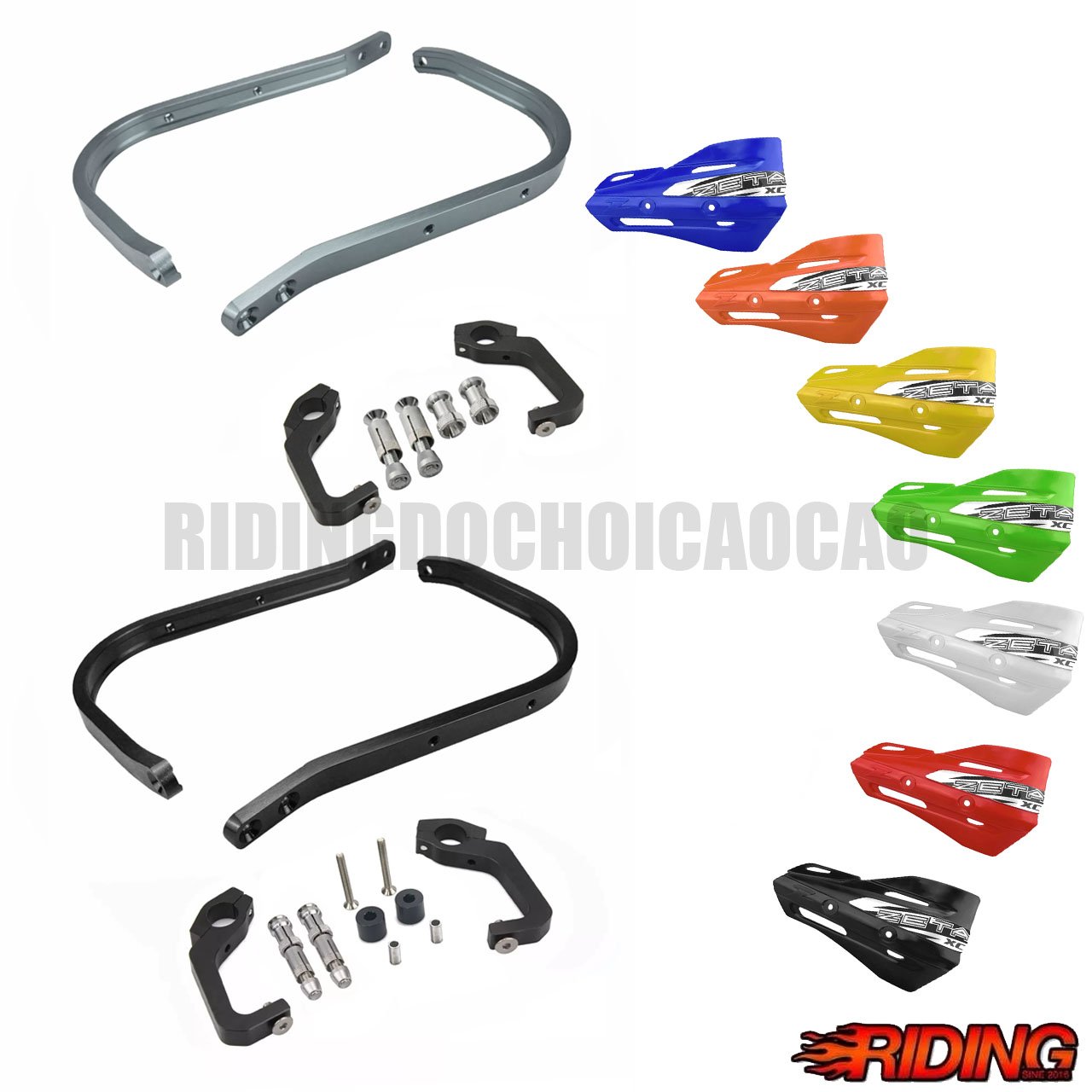 Bảo vệ tay lái xe cào cào Zeta Style | Armor Handguard Kit