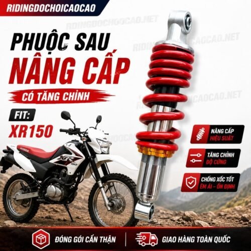 Phuộc Sau nâng cấp có tăng chỉnh cho XR150 | Rear Shock