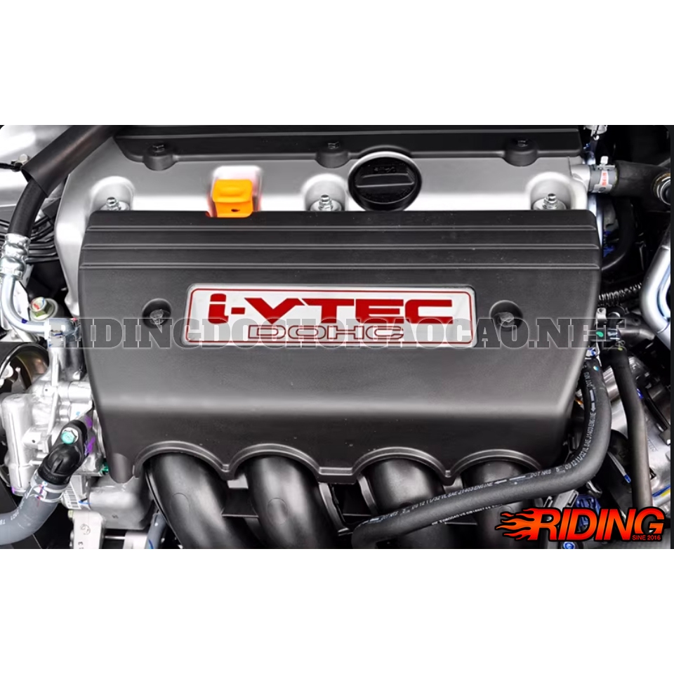 Tem nhôm nắp động cơ Honda | Engine Dust Cover Metal Label - Ảnh 2