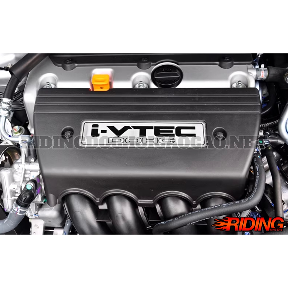 Tem nhôm nắp động cơ Honda | Engine Dust Cover Metal Label - Ảnh 3