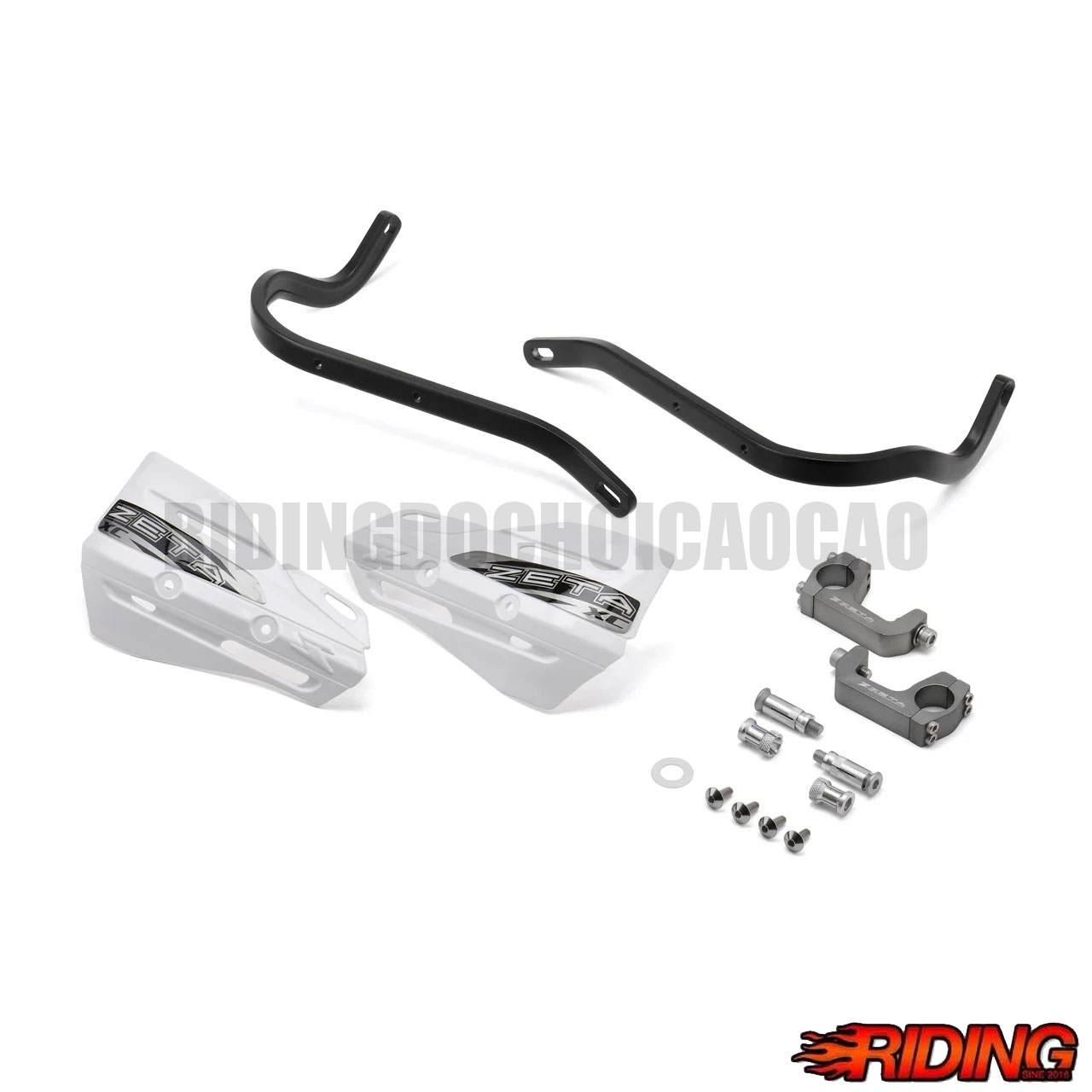 Bảo vệ tay lái Zeta XC chính hãng | Armor Handguard Kit (28mm) - Ảnh 3