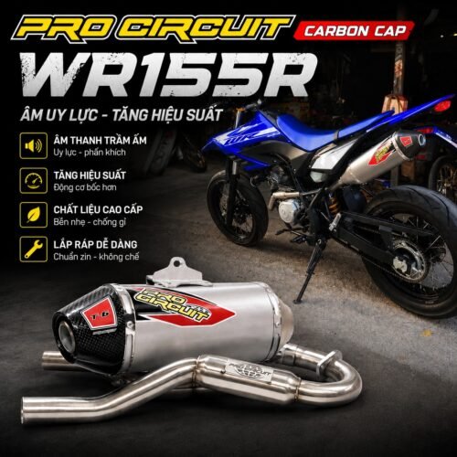 Fullsystem Powerbomb Pro Circuit Carbon Cap cho WR155R