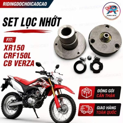 Set lọc nhớt Xr150 Crf150l CB150 Verza | Rotor Oil Filter